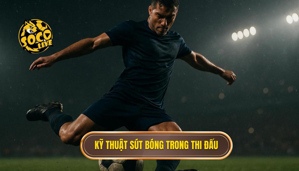 Tầm quan trọng của kỹ thuật sút bóng bằng mu bàn chân trong thi đấu