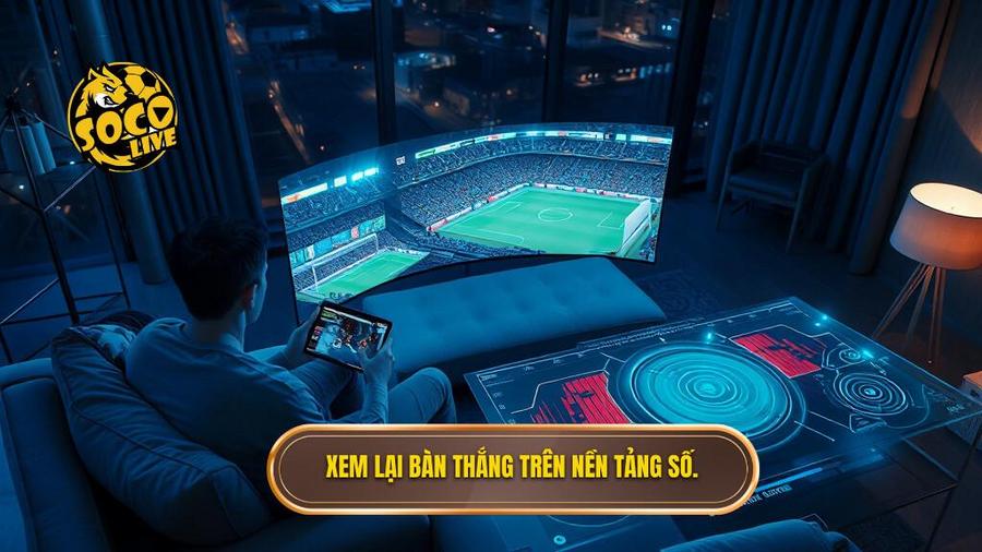 Xem lại bàn thắng trên nền tảng số