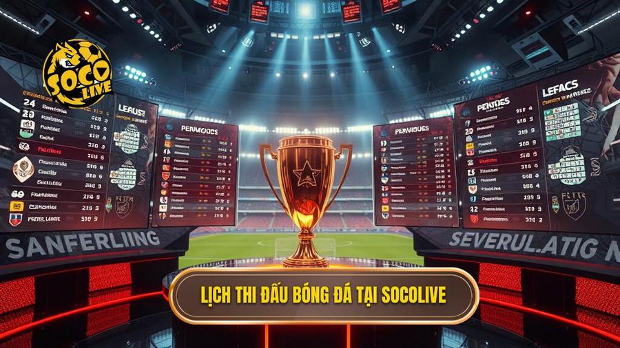 Lịch thi đấu bóng đá tại Socolive