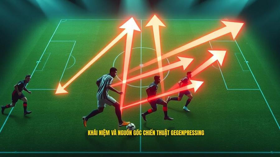 1. Khái niệm và nguồn gốc chiến thuật Gegenpressing