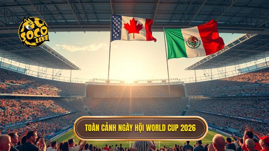 Tổng quan về World Cup 2026: Ngày hội bóng đá đa quốc gia