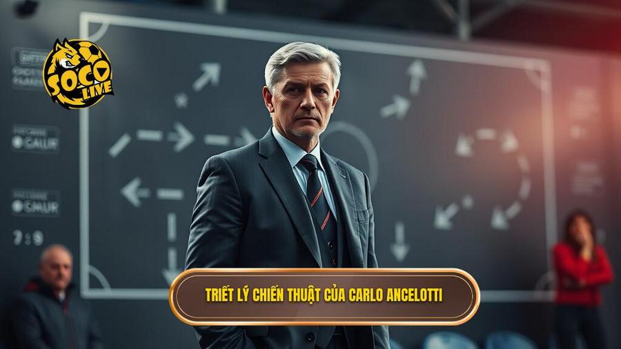 1. Triết lý chiến thuật của Carlo Ancelotti