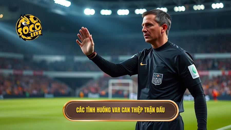 3. Các tình huống VAR can thiệp trận đấu