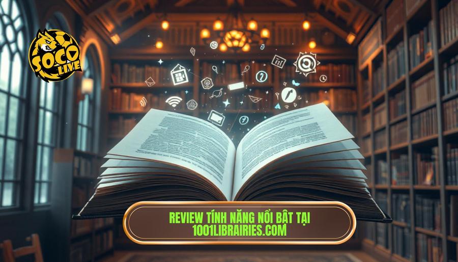Đánh giá chi tiết các tính năng nổi bật tại 1001librairies.com